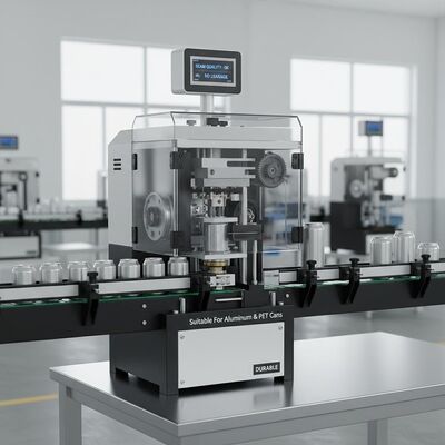Nadaje się do automatycznej zamykarki do puszek aluminiowych, czarno-białe zgrzewanie, brak wycieków, kompatybilna z puszkami PET, trwała