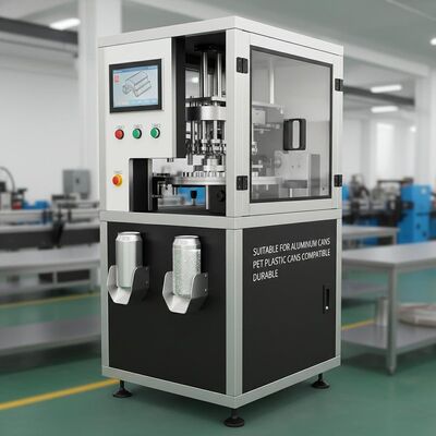 Nadaje się do automatycznej zamykarki do puszek aluminiowych, czarno-białe zgrzewanie, brak wycieków, kompatybilna z puszkami PET, trwała