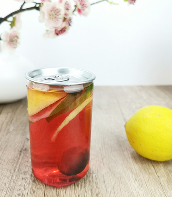 Cylindryczne puszki na napoje o pojemności 210 ml, wielokrotnego użytku