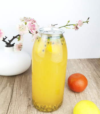 1000ml duże plastikowe, łatwe do otwarcia puszki, przezroczyste przekąski, sosy syropowe