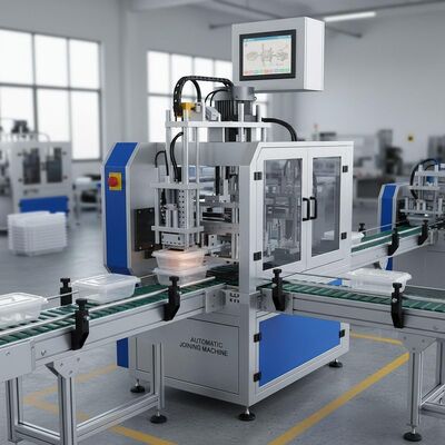200360550mm Automatyczna maszyna łącząca z prędkością uszczelnienia 2s kontener Dostarczająca wydajności w liniach montażowych kontenerów
